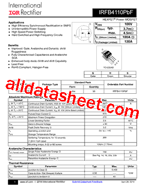 IRFB4110PBF_15型号图片