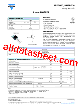 IRFBG30_17型号图片