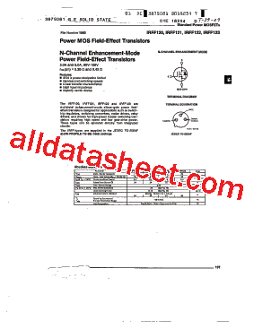 IRFF122型号图片