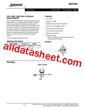 IRFF320型号图片
