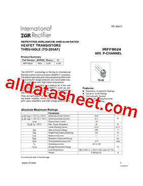 IRFF9024_15型号图片