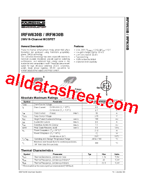 IRFI630B型号图片