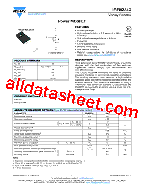 IRFI9Z34G_V01型号图片