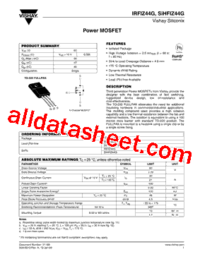 IRFIZ44GPBF型号图片