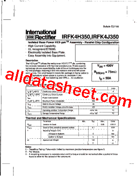 IRFK4JC50型号图片