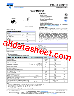 IRFL110_V01型号图片