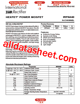 IRFN440型号图片