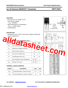 IRFP150FI型号图片