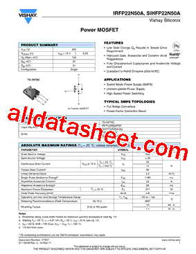 IRFP22N50A_17型号图片