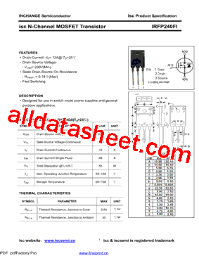IRFP240FI型号图片