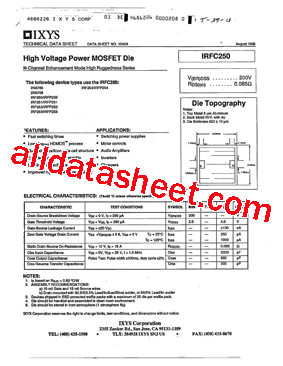 IRFP251型号图片