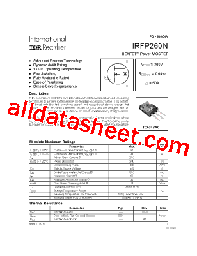 IRFP260型号图片