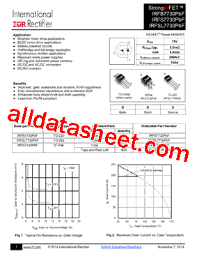 IRFS7730PBF型号图片