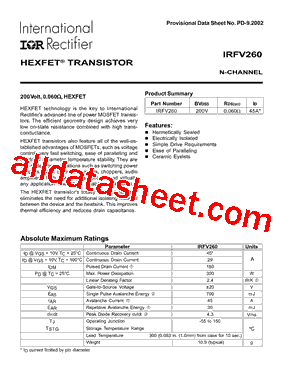 IRFV260_15型号图片