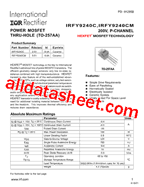 IRFY9240C_15型号图片