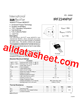 IRFZ24NPBF_15型号图片