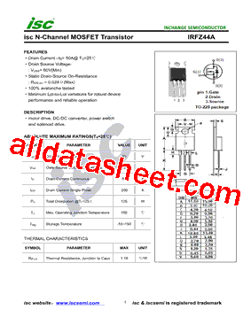 IRFZ44A型号图片