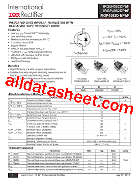 IRGB4062DPBF_15型号图片