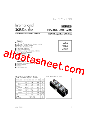 IRK166型号图片