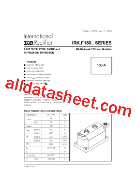 IRKF180型号图片