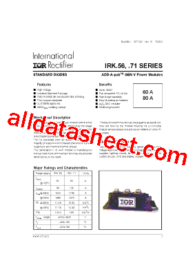 IRKJ56/14A型号图片