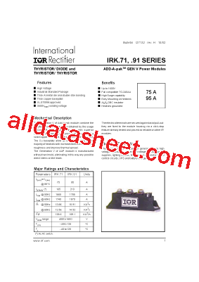 IRKT7114AS90型号图片