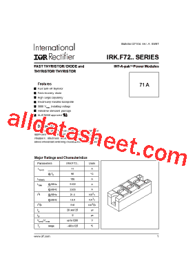 IRKTF71-12HKN型号图片