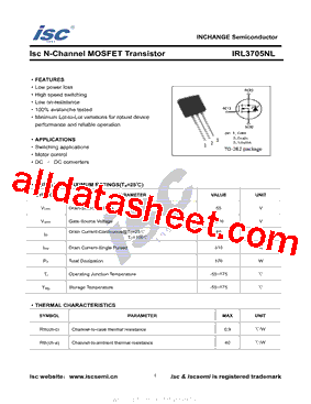 IRL3705NL型号图片
