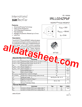 IRLL024ZPBF_15型号图片