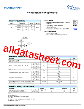 IRLM2502TRPBF型号图片