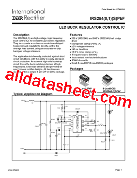 IRS2541SPBF型号图片