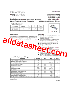 IRUH330133BKA型号图片
