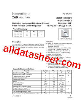 IRUH3301A1AKC型号图片