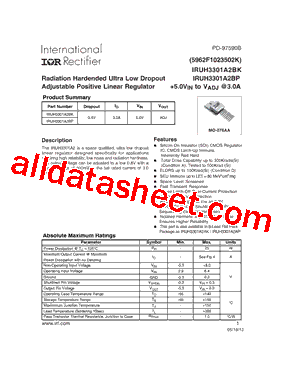 IRUH3301A2B型号图片