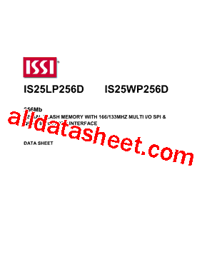IS25WP256D-RJLE型号图片