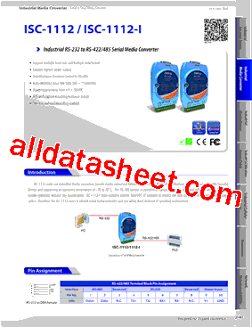ISC-1112型号图片