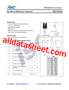 ISCF18136型号图片