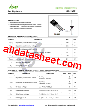 ISCI197E型号图片