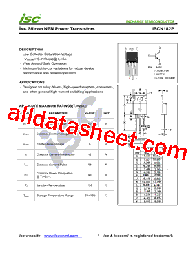 ISCN182P型号图片