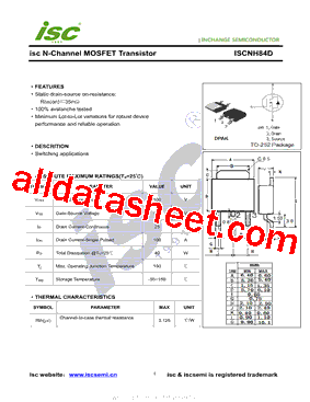 ISCNH84D型号图片