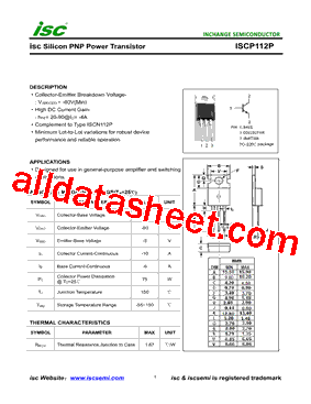ISCP112P型号图片