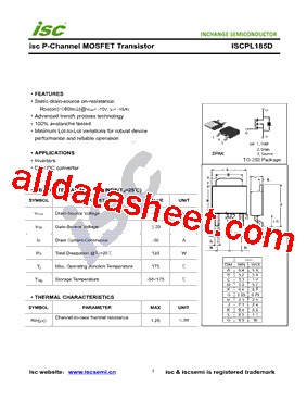 ISCPL185D型号图片