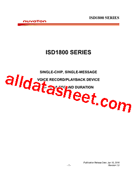 ISD1810P型号图片