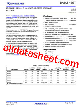 ISL3280EFHZ-T7A型号图片