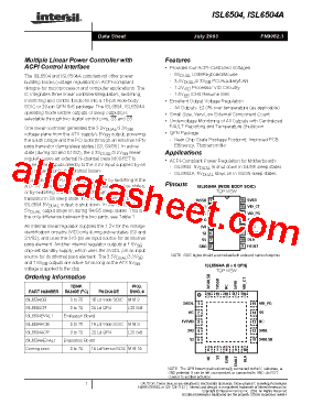 ISL6504ACR型号图片