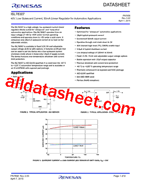 ISL78307FBEAZ型号图片