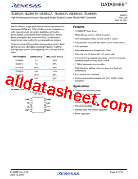 ISL8840AMBZ型号图片