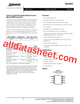 ISL8843ABZ型号图片