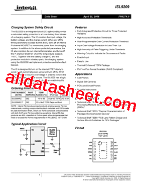 ISL9209IRZ-T型号图片