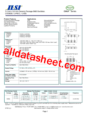 ISM64-31F9H1-155.520型号图片